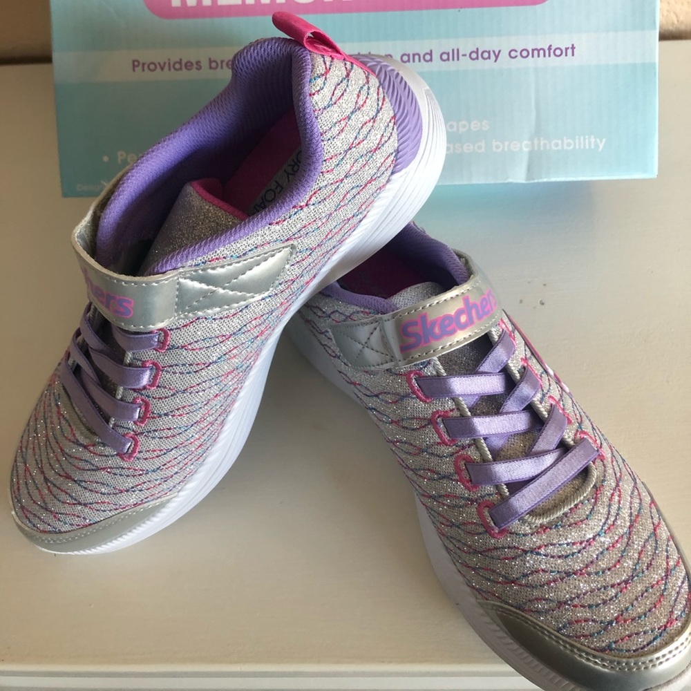 Kids Sketchers memory foam sneakers